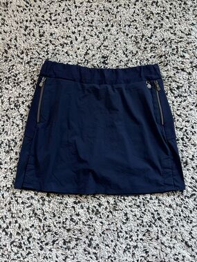 Anatomie Suzzette Women’s Golf Skort/Skirt Italy Navy Blue Size Medium